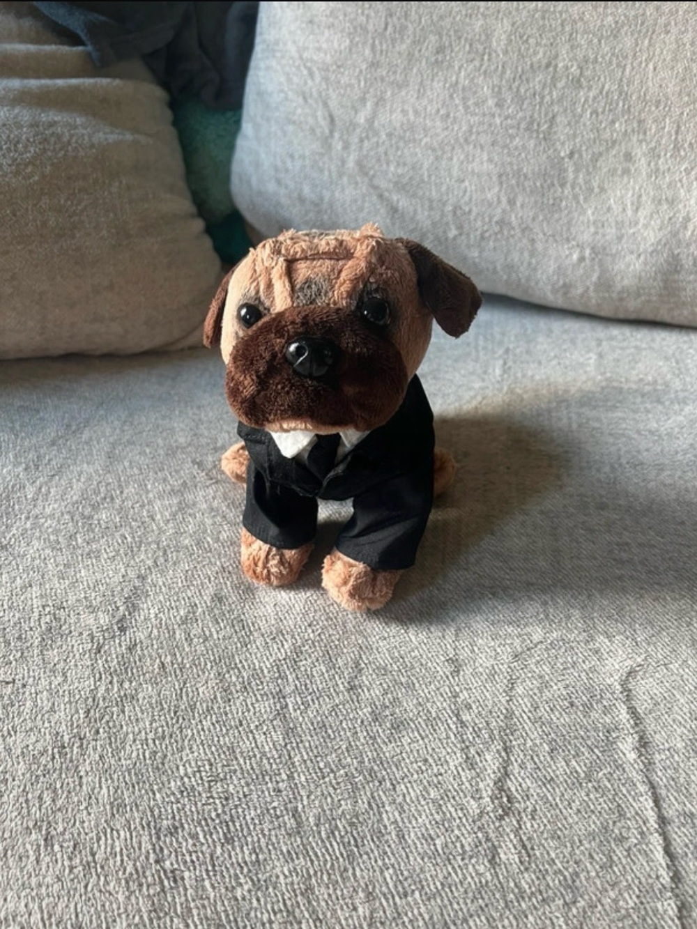 Universal Studios Men In Black Frank The Pug Plush Dog In Suit